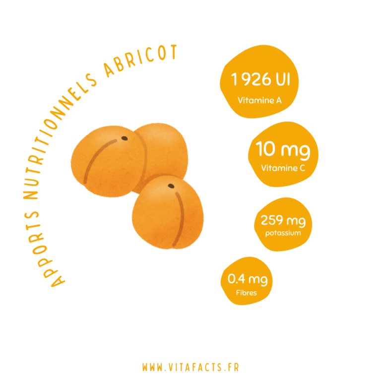 apports nutritionnels abricot