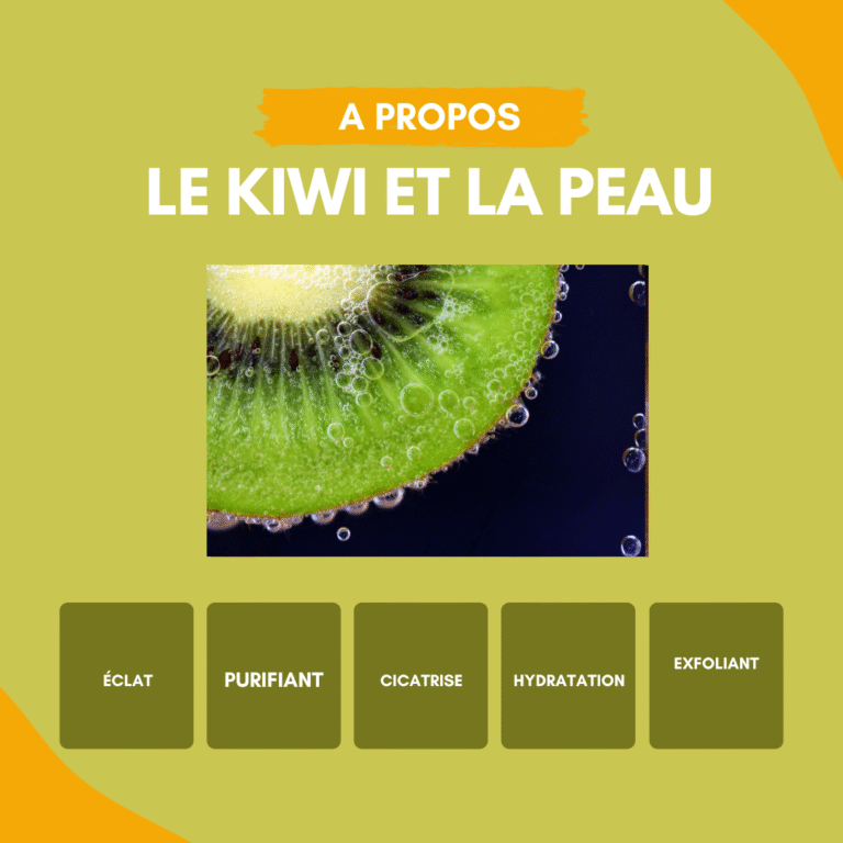 bienfaits kiwi peau le kiwi et la peau