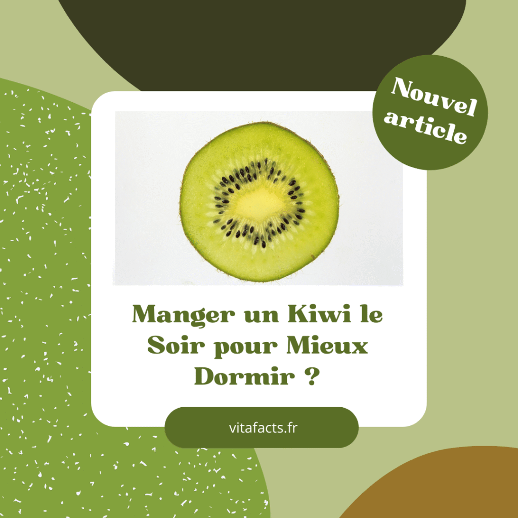 Manger un kiwi le soir pour mieux dormir