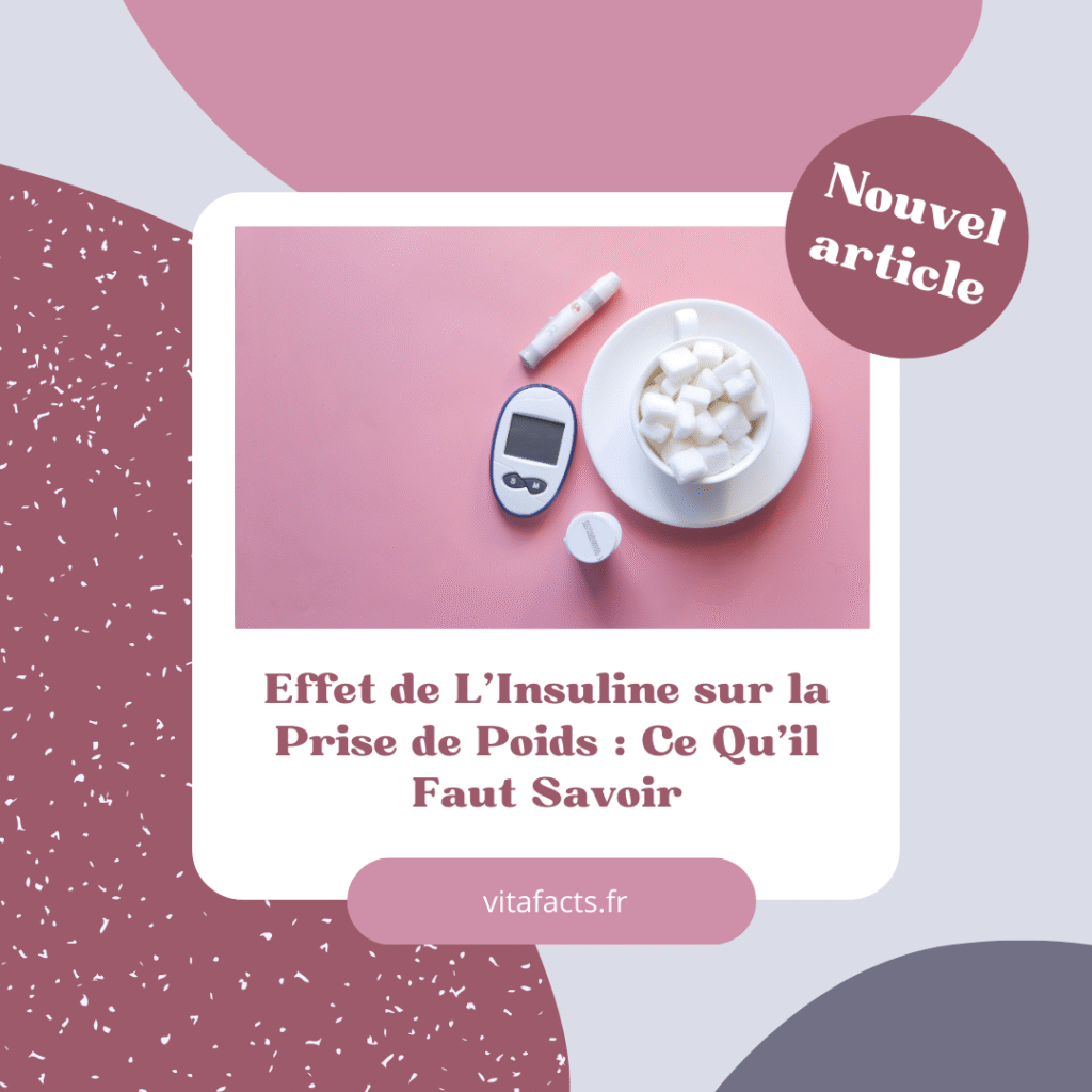 effet de l'insuline sur la prise de poids