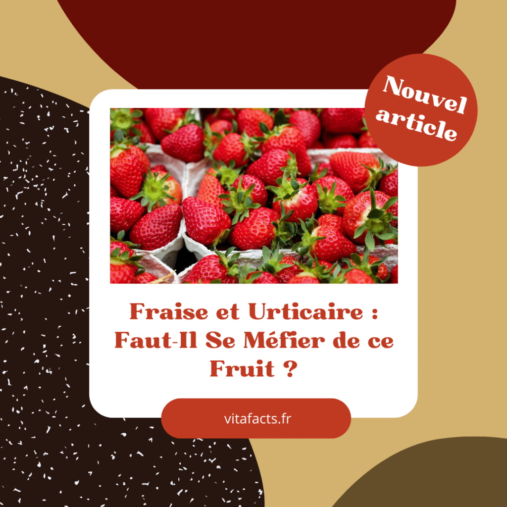 fraise et urticaire