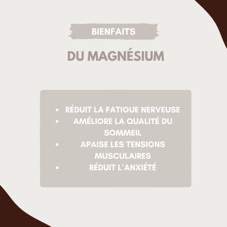 bienfaits magnésium