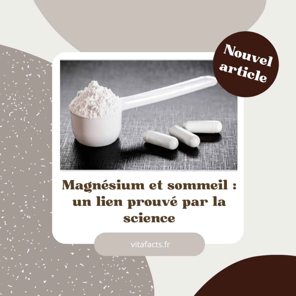 magnésium et sommeil