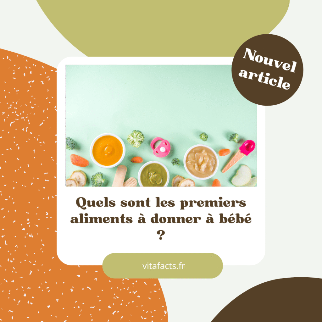 premier aliment bebe