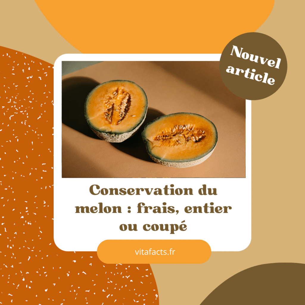conservation du melon