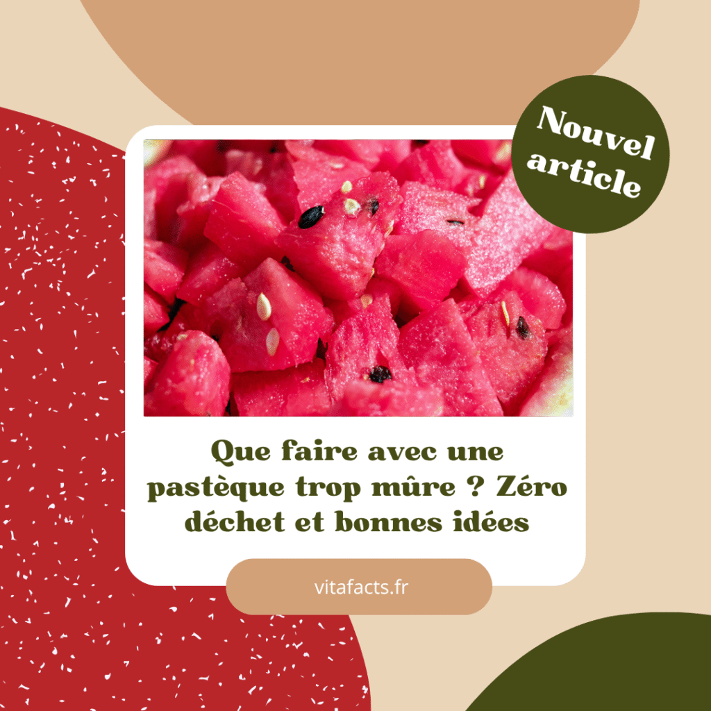 pastèque trop mûre