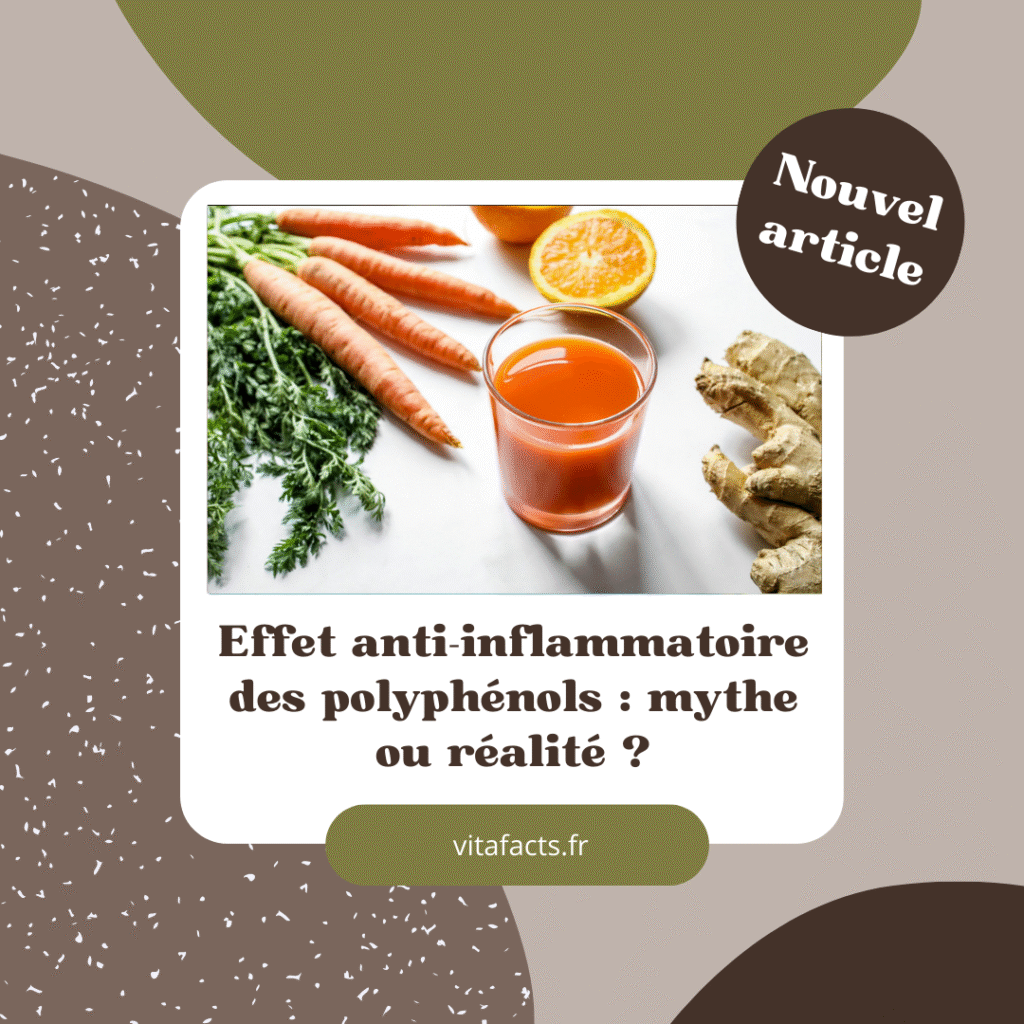 polyphénols et anti-inflammatoires