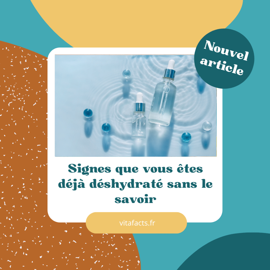 signes déshydratation