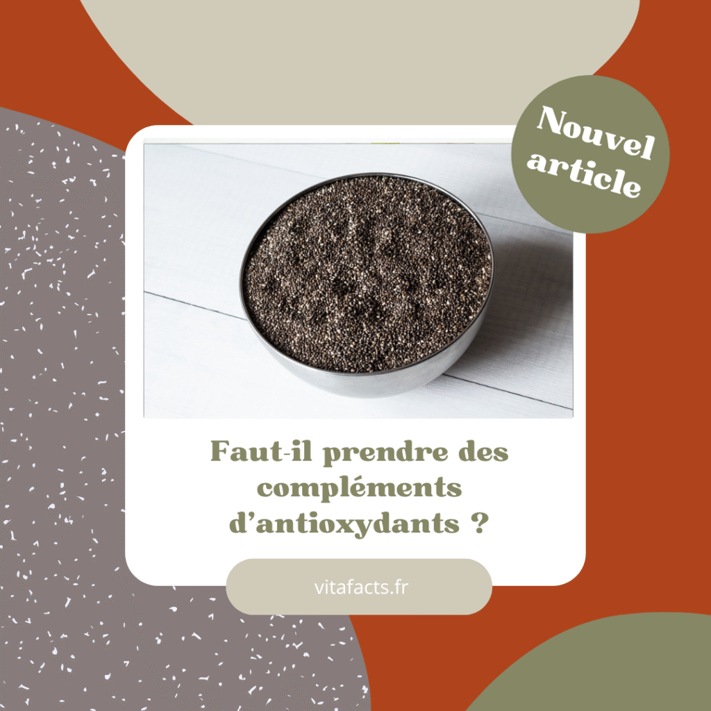compléments d'antioxydants