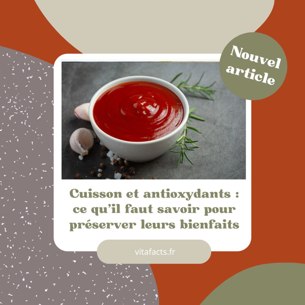 cuisson et antioxydaants