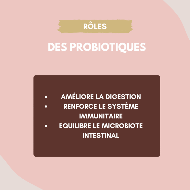 rôle probiotique